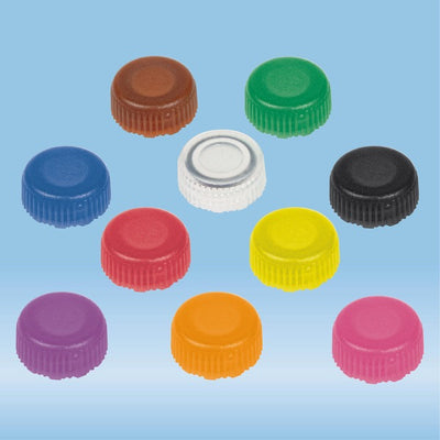 Assorted color caps for EconoSpin® Empty Size Exclusion Mini Spin Colum